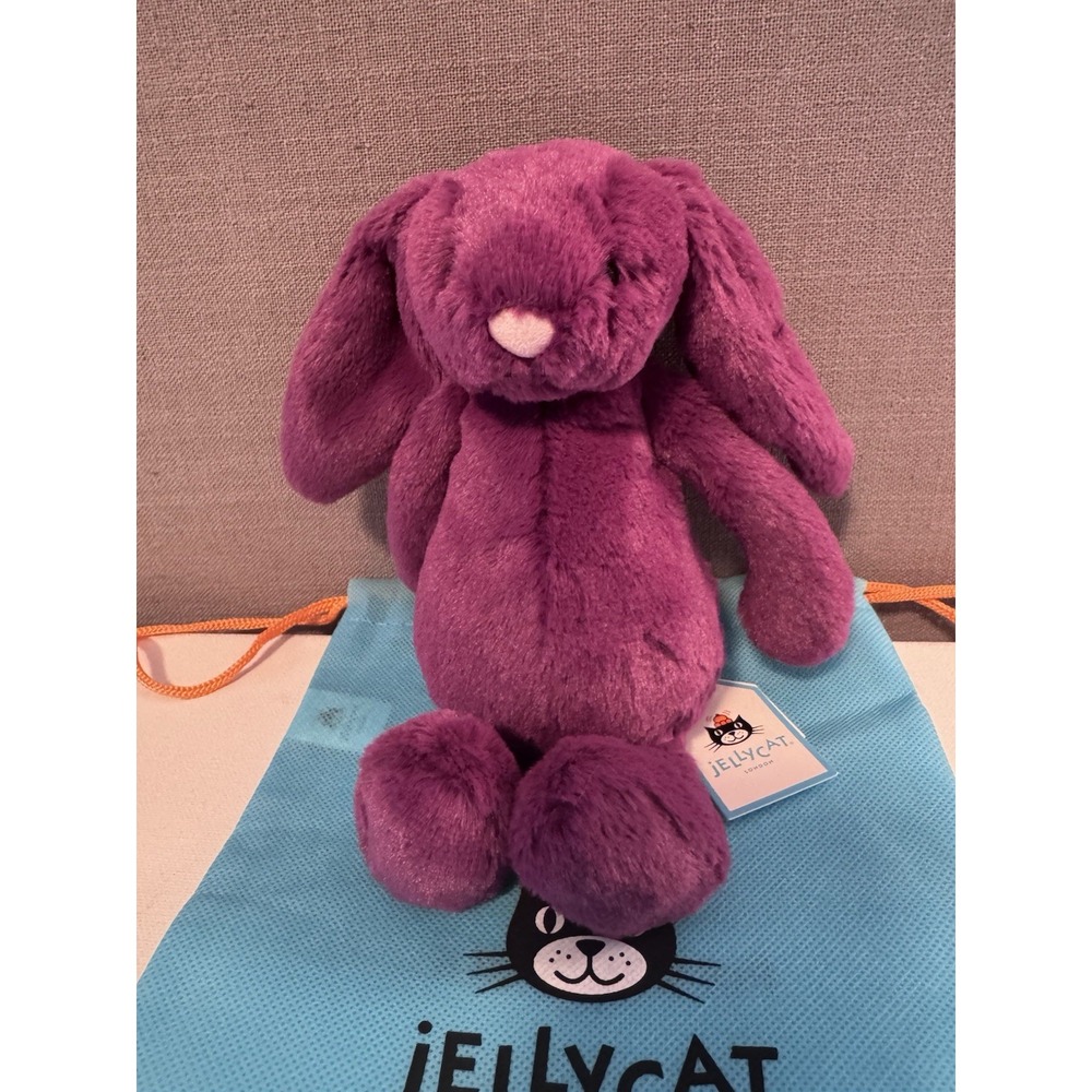 AUTHENTIC Jellycat Little Bashful Allium Bunny- NWT Retired
